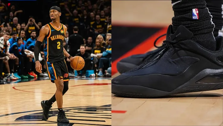 SHAI 001的全新黑配色「Charm Black」首度亮相於西區半決賽。翻攝SGA IG