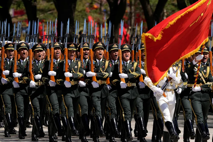 2019年中國大閱兵。資料照片