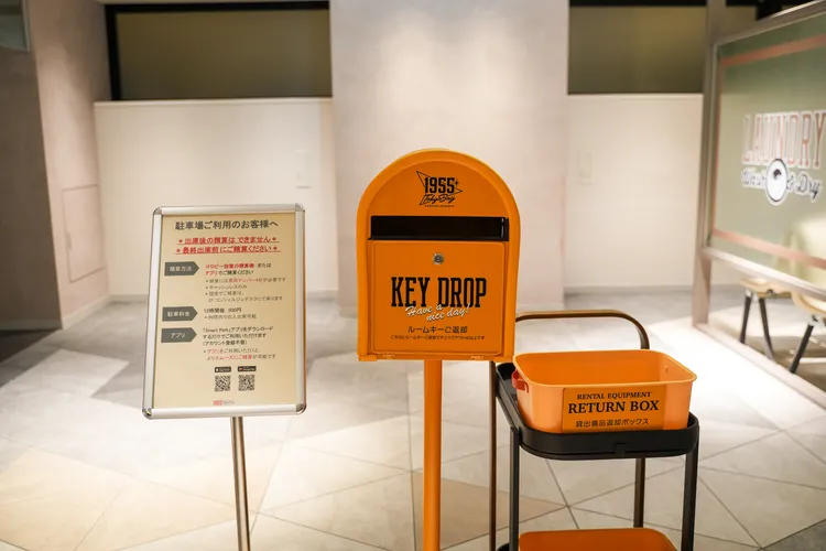 退房時更簡便，房卡直接丟進回收箱即可。田欣雲攝影