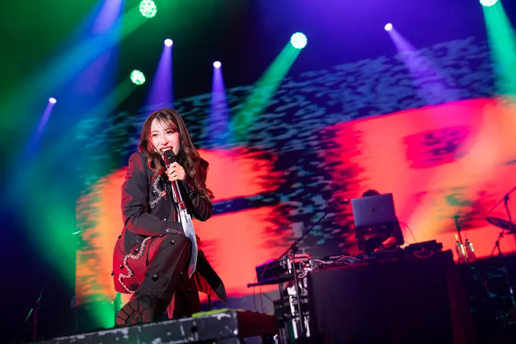 茉ひる Mahiru慶生時感動落淚。Liestear Photography、ICON Promotions提供