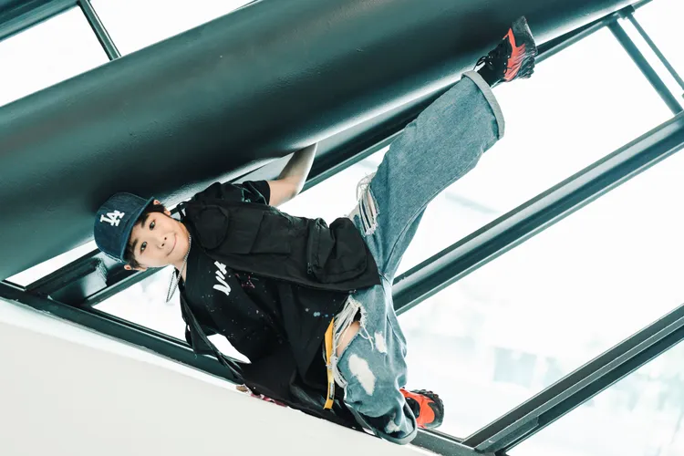 青少年組：林李納，8歲即奪下韓國&法國世界冠軍，生涯勇奪超過40座冠軍。永齡基金會提供