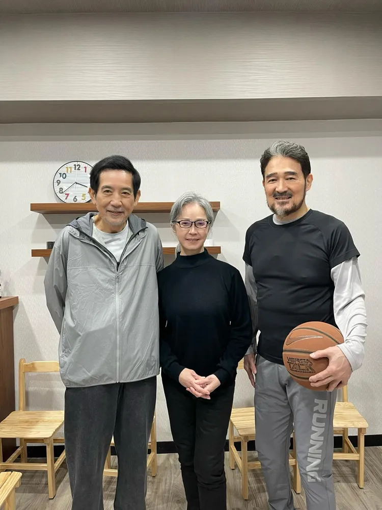 李璇（中）和秦漢、雲中岳合作愉快。Netflix提供