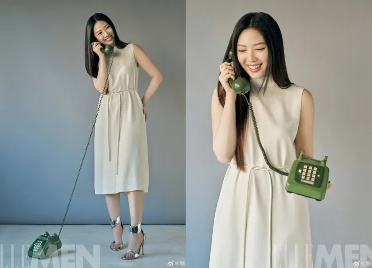 180公分的甄濟如遺傳超模媽媽的逆天好比例。翻攝甄子丹微博