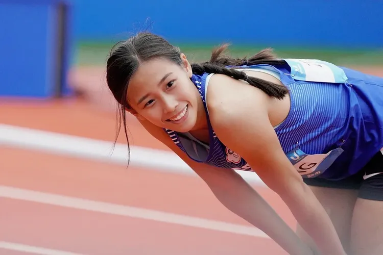 中華隊田徑「跨欄女神」張博雅也參加本屆世大運。大專體總提供