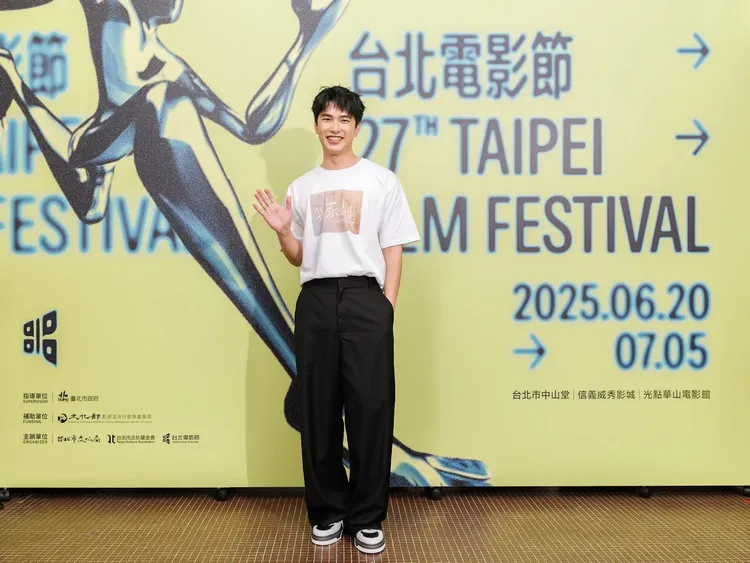 曾敬驊香蕉吃到吐。台北電影節提供