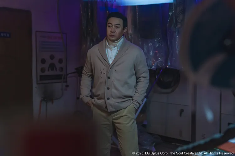 朴埇佑《拿著手術刀的獵人》詮釋連續殺人犯。Hami Video提供