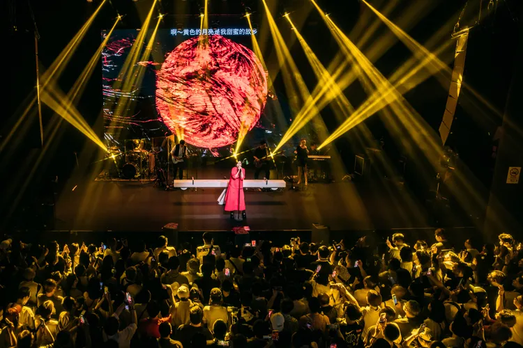 蘇慧倫演唱會舞台美得令人驚艷。相信音樂提供