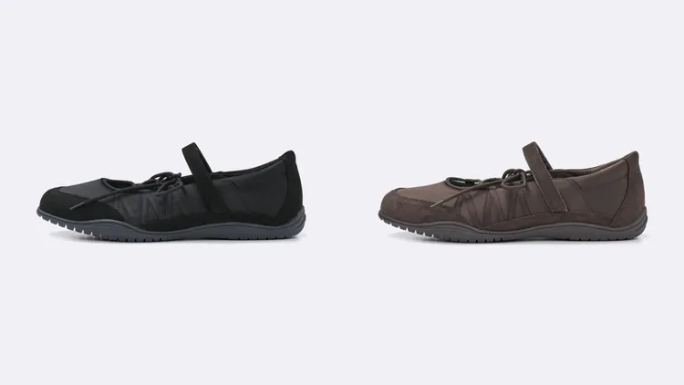 GU芭蕾運動鞋，各990元。翻攝GU官網