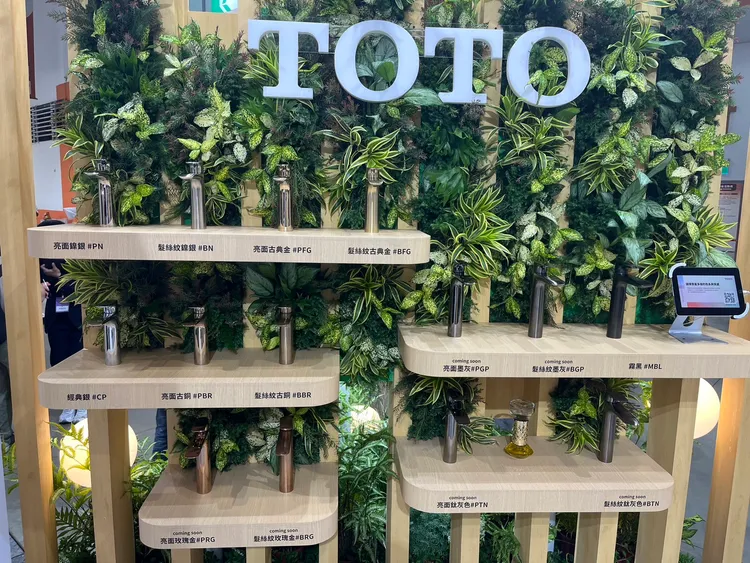 高質感的臉盆用單槍龍頭，一直是提升衛浴感受的重點商品。周奕豪 攝