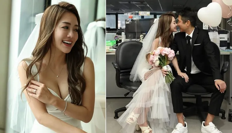 林千又與資深數據科學家全尚鎰已登記結婚。翻攝林千又IG