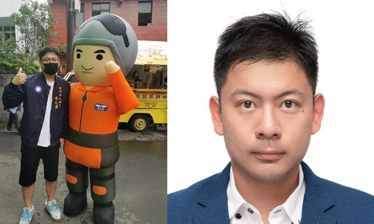 喬天鼎前女友出面控訴他出國都在買春。翻攝「大鵬里里長喬廷彥」臉書、內政部全球資訊網