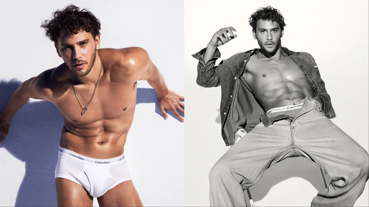 Cooper Koch拍攝Calvin Klein全新廣告。品牌提供