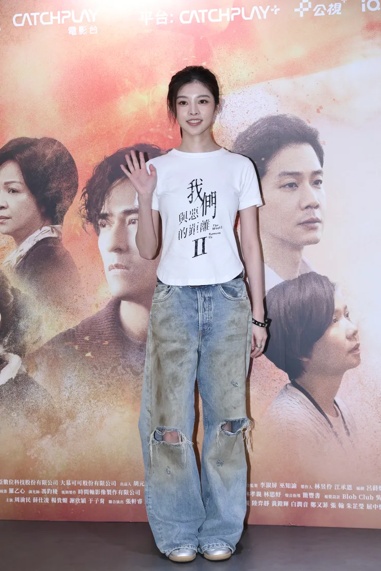 詹子萱飾演蔡振南孫女。彭欣偉攝