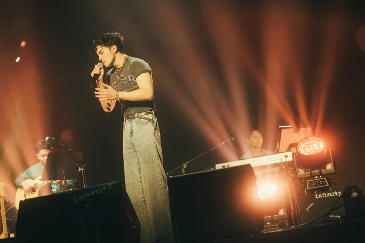 黃偉晉用好聲音征服樂迷。原音娛樂提供