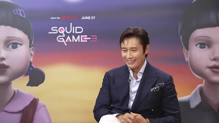 李秉憲表示如果是他，不會參加魷魚遊戲。Netflix提供