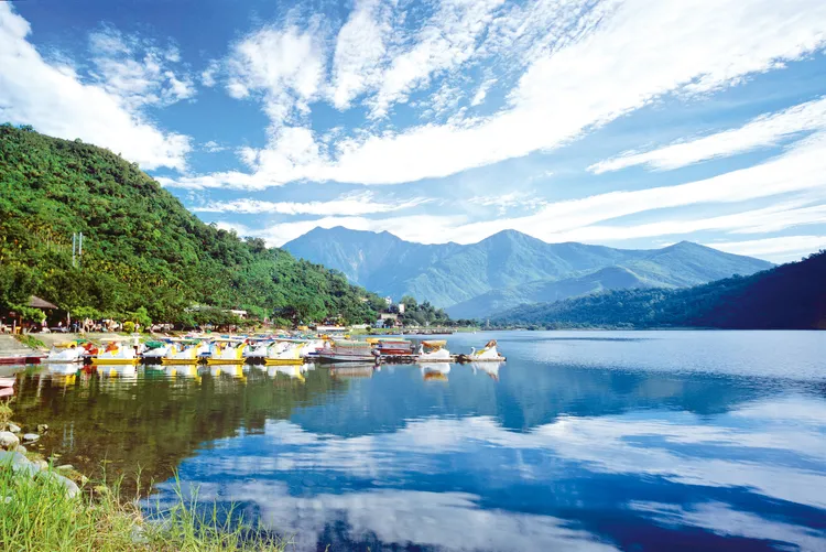 花蓮鯉魚潭暑假推出多項免費水上活動。花蓮縣政府提供