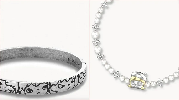 泡泡瑪特旗下IP都在珠寶中。翻攝自popop