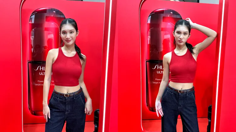 資生堂「最上鏡攝影活動」快閃店。張家玲攝