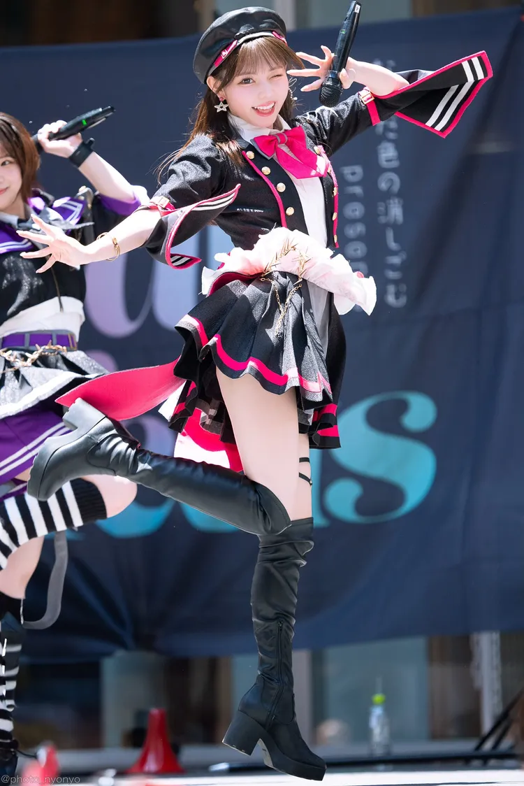 大森莉緒現場演出照片吸引百萬人朝聖。翻攝自大森莉緒X