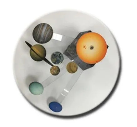 限定期間推出「太陽系行星儀」手作DIY活動。台北市立天文科學教育館提供