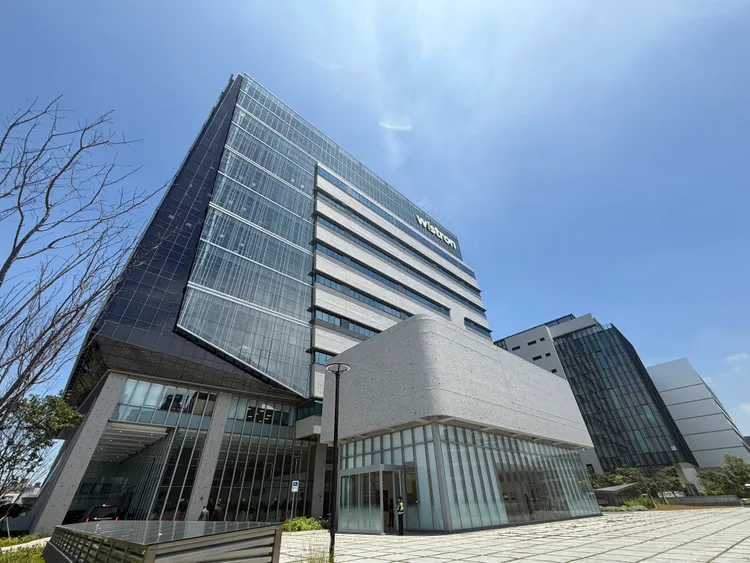 緯創竹北AI園區。呂承哲攝