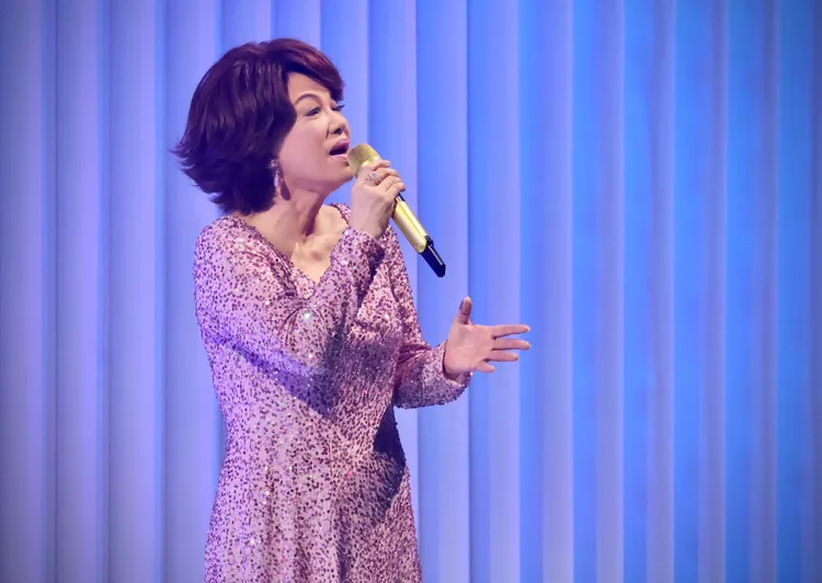 蔡琴經典歌曲吸引全場大合唱。莊宗達攝