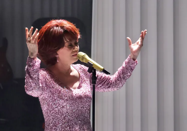 蔡琴《不要告別》演唱會結束台北場演出後，將於9月13日移師高雄巨蛋舉辦。莊宗達攝