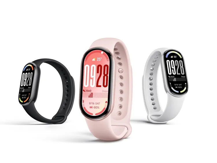 小米手環10邊框以噴砂鋁合金打造而成，輕巧耐用並具有洗鍊的緞面金屬外型。小米官網