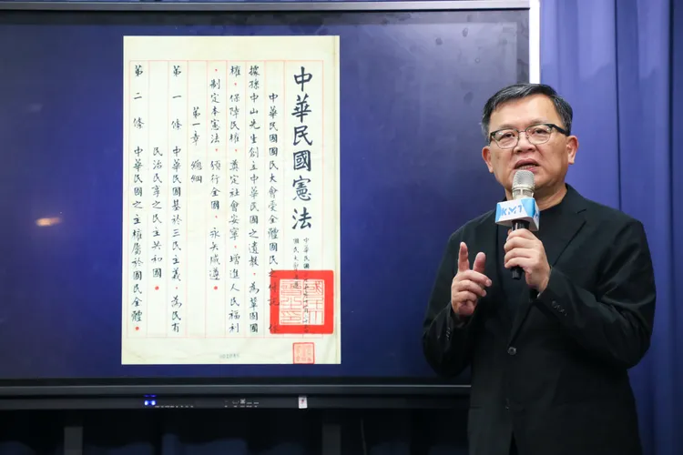 國民黨文傳會主委林寬裕。國民黨提供