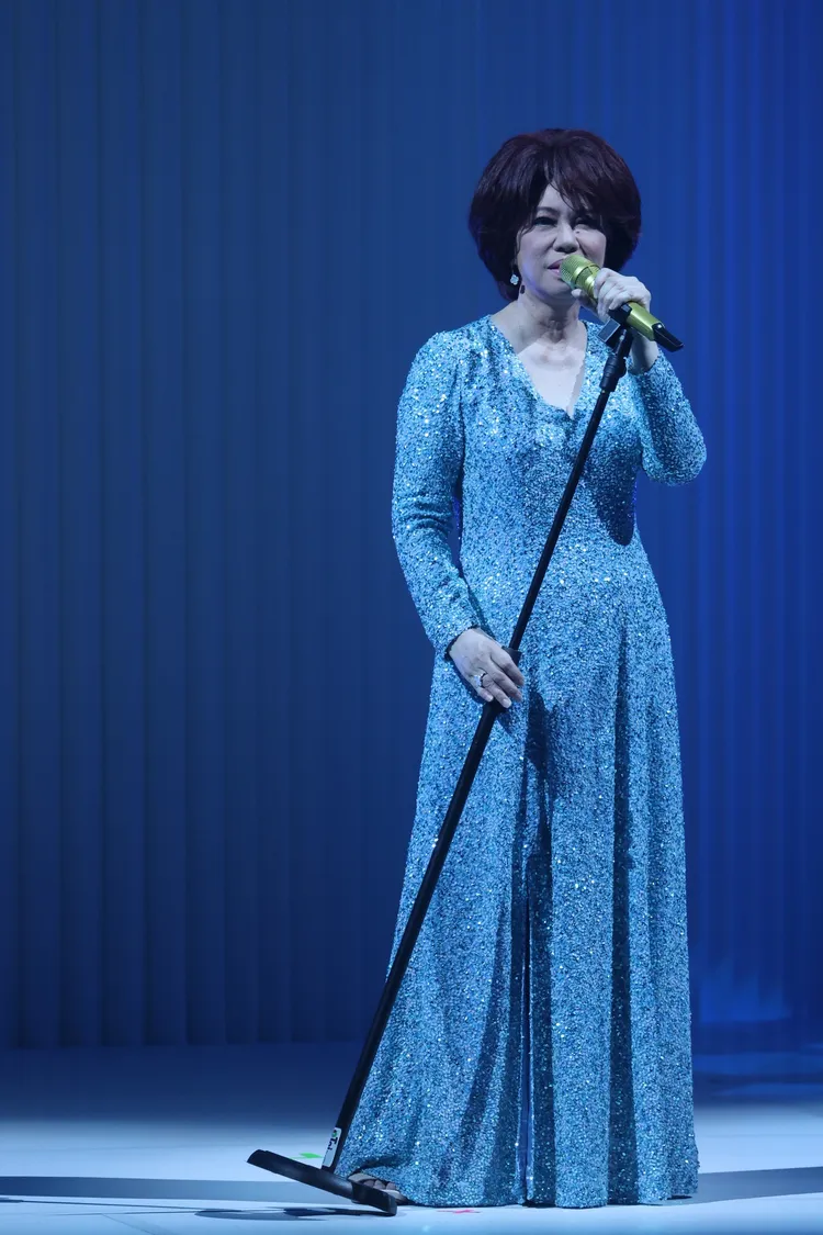 蔡琴剖心告白，讓台下粉絲也動容。娛樂中心攝