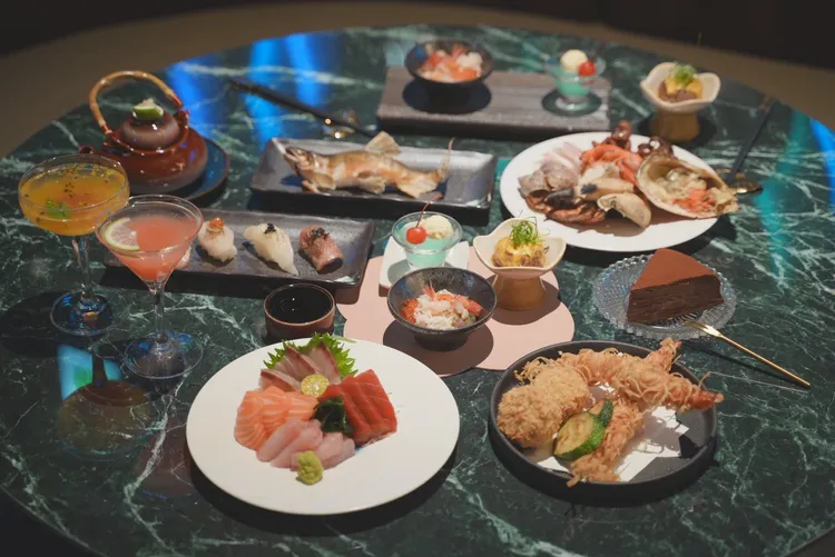 旭集微風店推出5道限定料理。饗賓集團提供