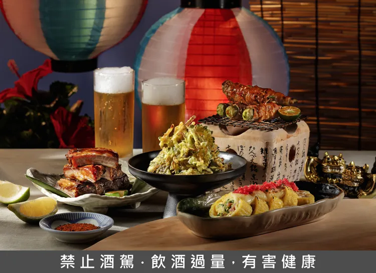 期間與日本沖繩縣產業振興公社台北事務所合作，推出夏季料理「島町之夏－沖繩祭」主題。欣葉日本料理提供