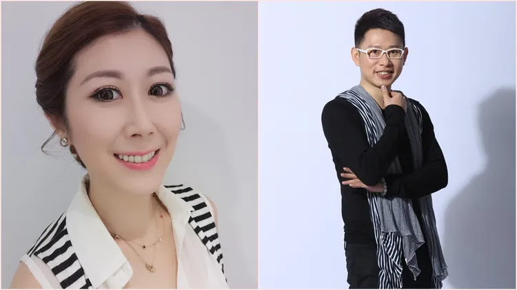 毛衣老師（左）與艾菲爾老師（右）都預言川普有可能再度遭到暗殺。翻攝自幸福方程式、艾菲爾老師臉書