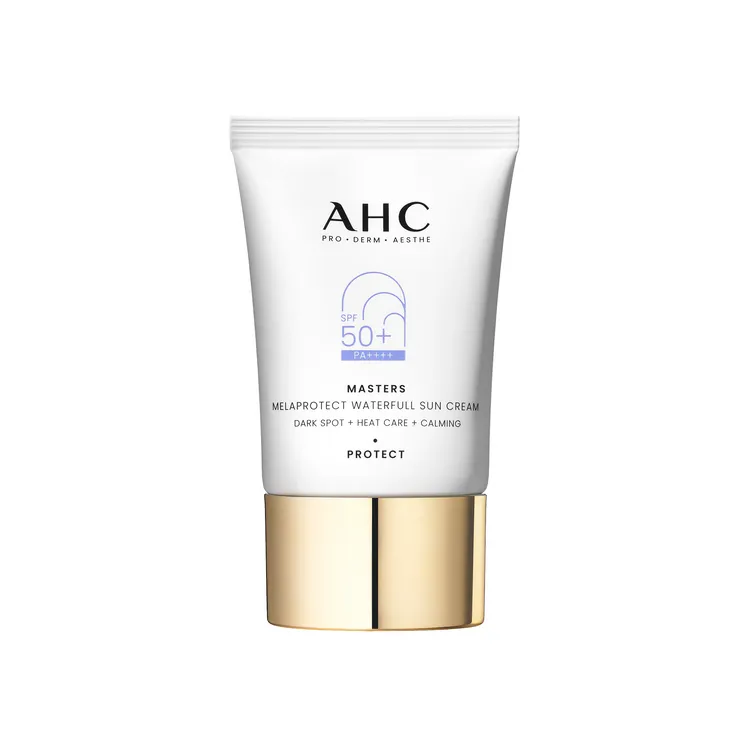 AHC 9重全護撫紋淡斑防曬乳#小白傘防曬乳，40ml／900元。品牌提供