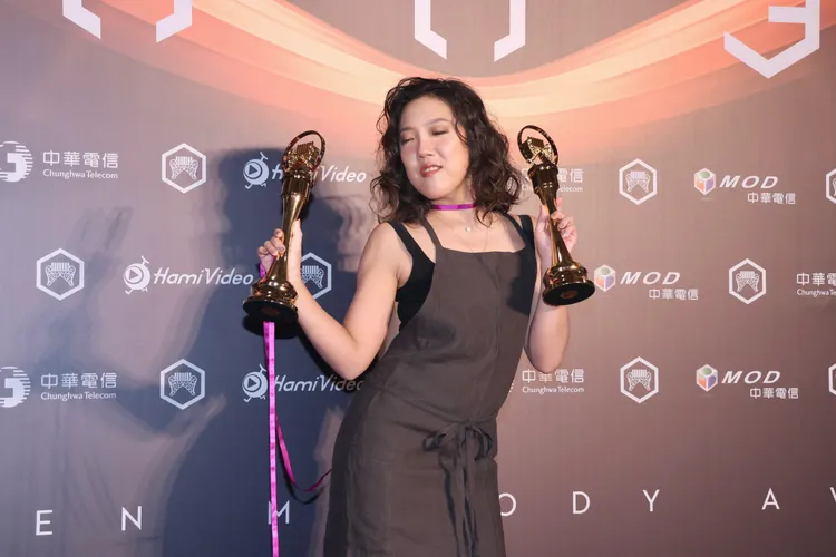 台語歌后李竺芯成今年金曲最大贏家。莊宗達攝