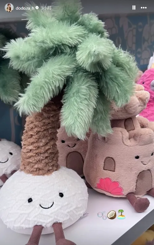 Dora秀出別款娃娃照。翻攝Dora IG