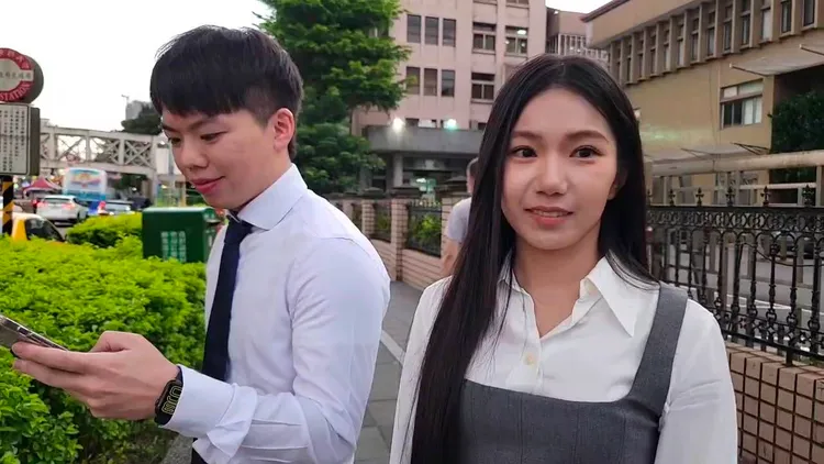 家寧6月18日開完庭後僅表示謝謝大家。讀者提供