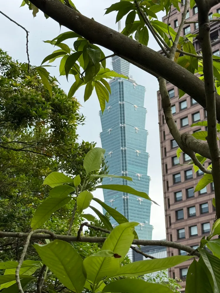 從讀者提供的獨家照片，也可見公共空間比星級大飯店還要氣派，身在豪宅就能窺見101大樓。讀者提供獨家照片