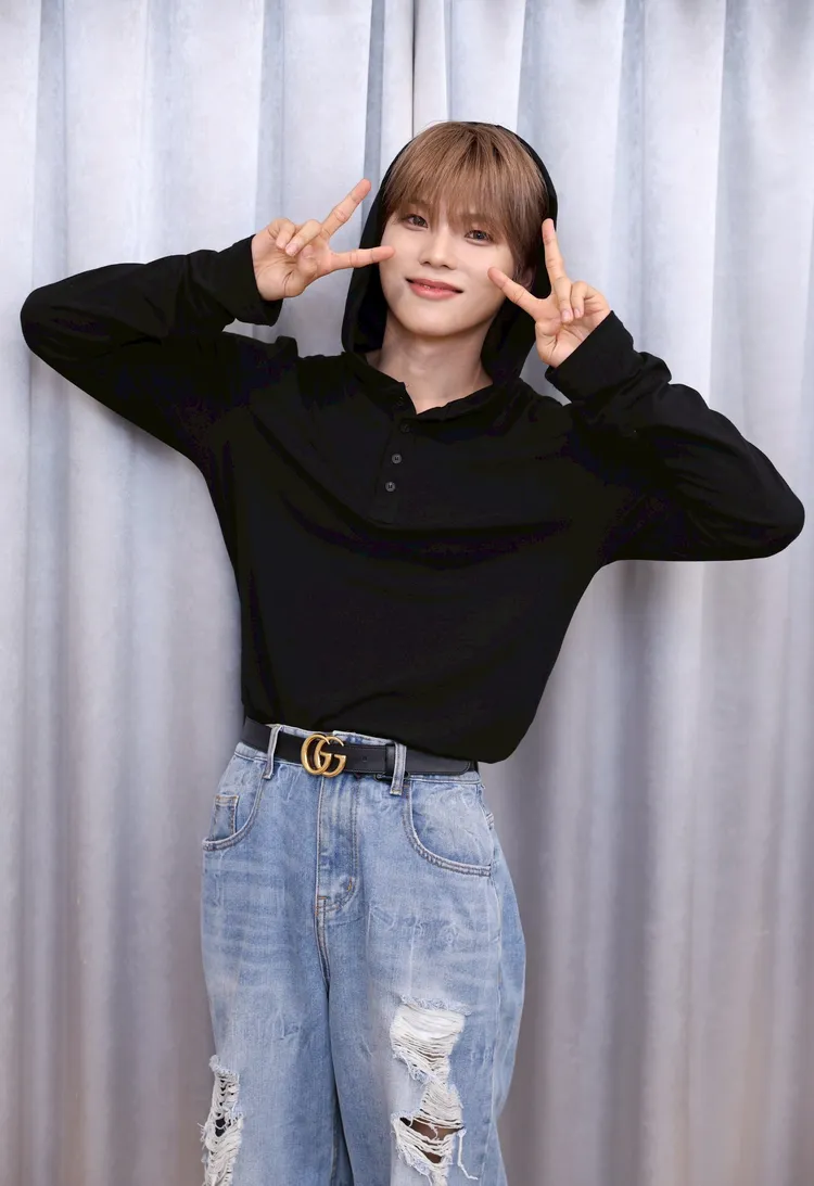 度賀表示來到方毅家的故鄉很開心。彭欣偉攝