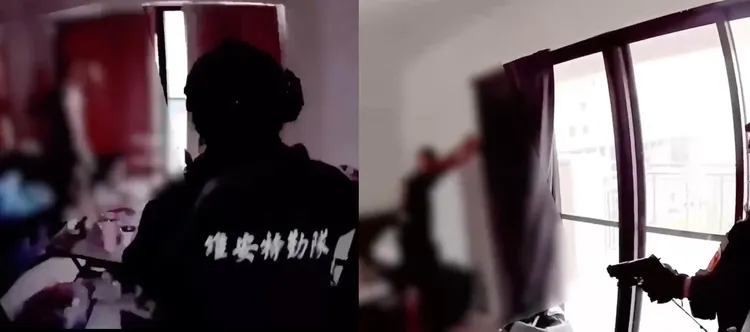 警方前往台中霧峰這處詐欺機房攻堅，逮到柯男等6人。翻攝照片