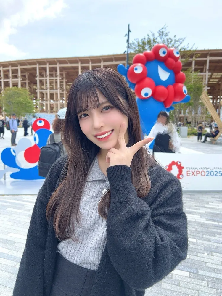 藝人岩田陽菜。翻攝自X