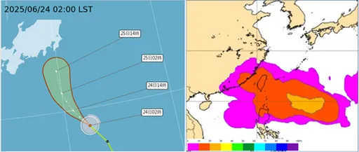 關島附近有「輕颱」發展!朝台灣逼近 專家曝侵台機率