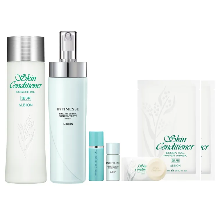 健水穩膚隨行組，健康化妝水330ml + 滲透乳(任選)+健康洗顏皂6g保濕升級版+健康面膜*2+AI 奇肌修復露10ml
+賦活緊緻亮白淡斑精華4.8ml，5100元起。品牌提供