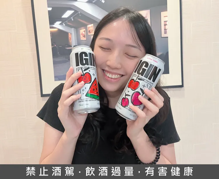 粉絲無須預購也不用遠赴海外，在台就能入手防彈少年團（BTS）成員Jin企劃而成的品牌「IGIN 蘋果琴酒調酒」系列。OKmart提供