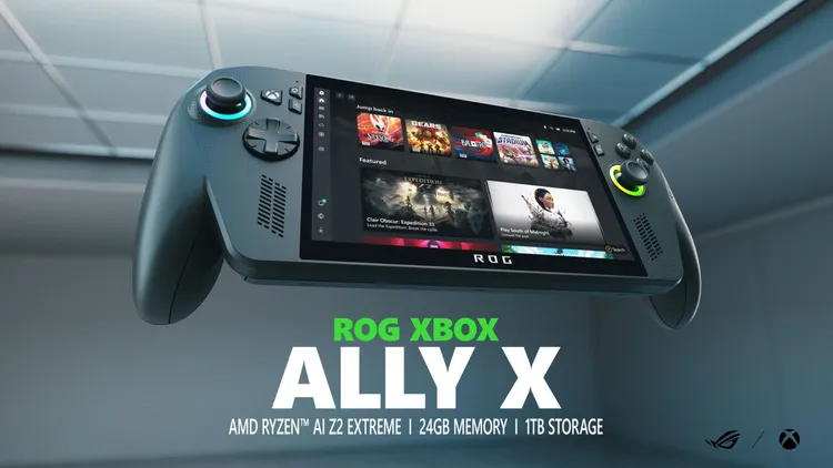 Xbox Ally X。翻攝自微軟官網
