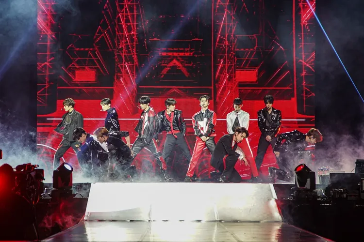 2023年6月THE BOYZ來台開唱，是首組登上台北流行音樂中心的韓星。資料照片