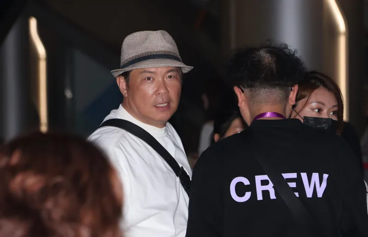 曾國城未受訪，與Sandy前後錯過。莊宗達攝