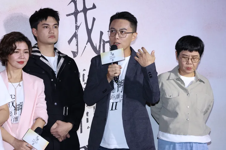 導演林君陽分享作品即將見客心情。莊宗達攝