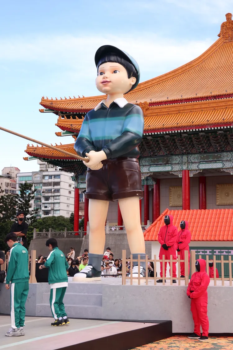 哲秀是《魷魚遊戲3》的新把關魔王。莊宗達攝