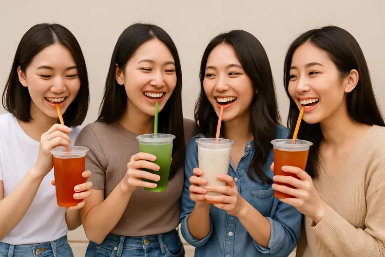 愛喝含糖飲料，比吃紅肉更容易得大腸癌。AI生成示意圖